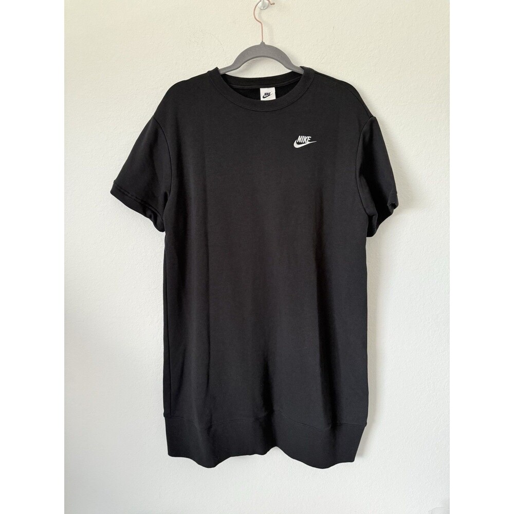 Nike Dress Womens M‎ Black Short Sleeve T-Shirt Style Casual Logo NWT DV7784 010